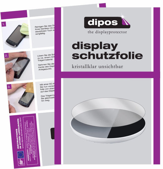 3x Schutzfolie klar für CSL Qi Wireless Ladegerät  (1)