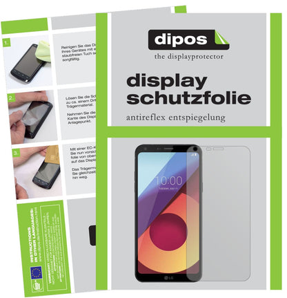6x Schutzfolie matt für LG Q6+ Display-Schutzfolie (1)