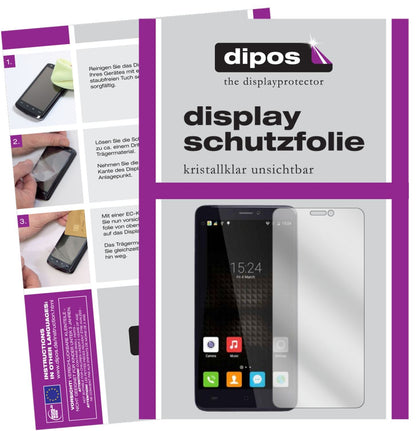 2x Schutzfolie klar für Cubot Max Display-Schutzfo (1)