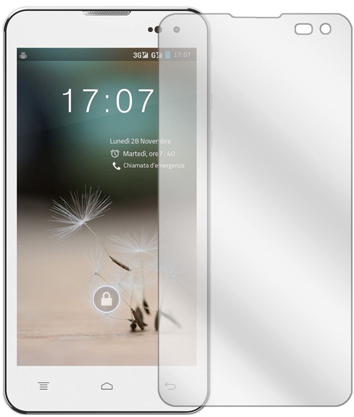 2x Schutzfolie klar für Hisense HS-U971AE Display- (2)