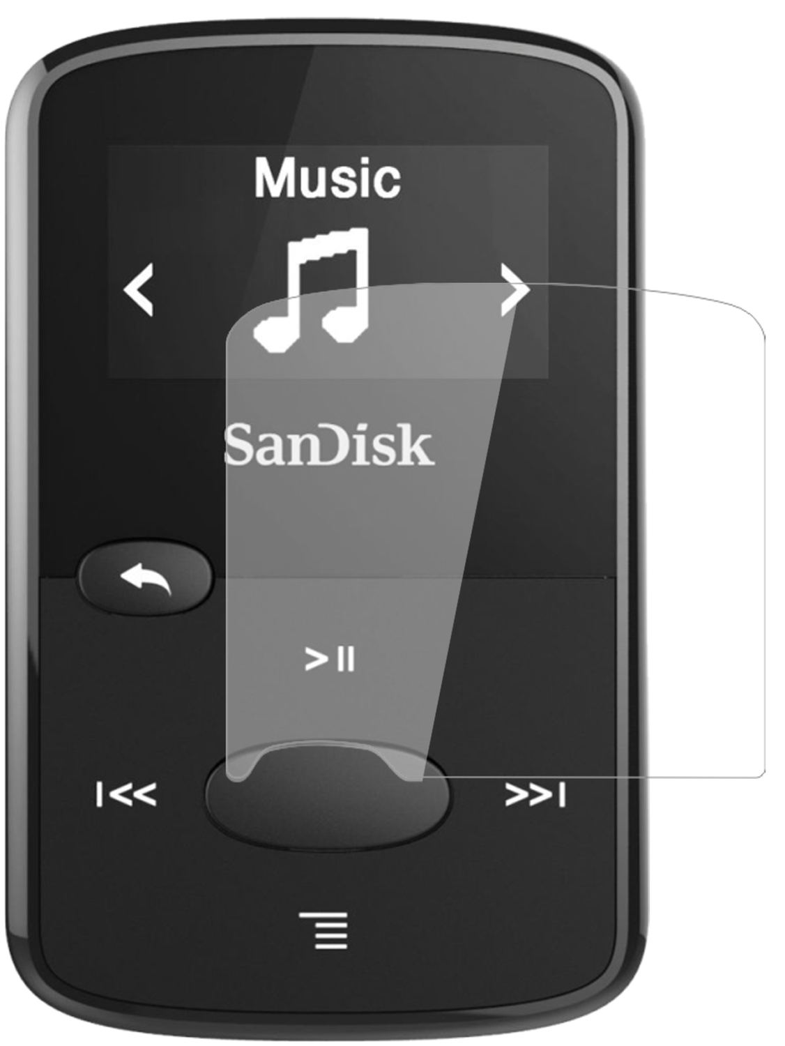 2x 9H Schutzfolie für SanDisk Clip Jam Panzerfolie (2)