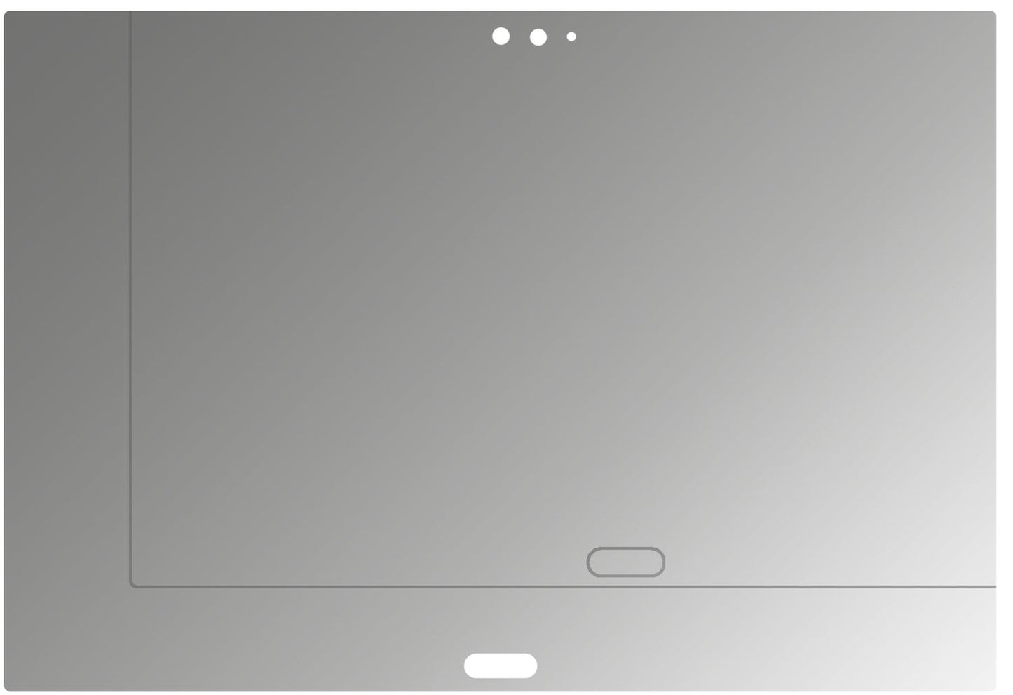 Blickschutzfolie für Lenovo Tab4 10 Plus TB-X704F  (2)