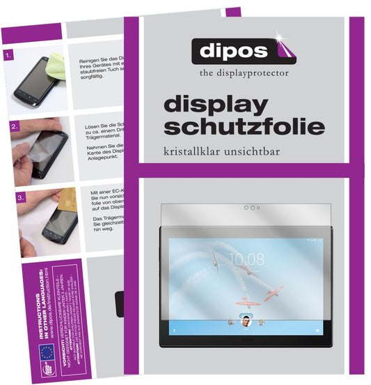 2x Schutzfolie klar für Lenovo Tab4 10 Plus TB-X70 (1)