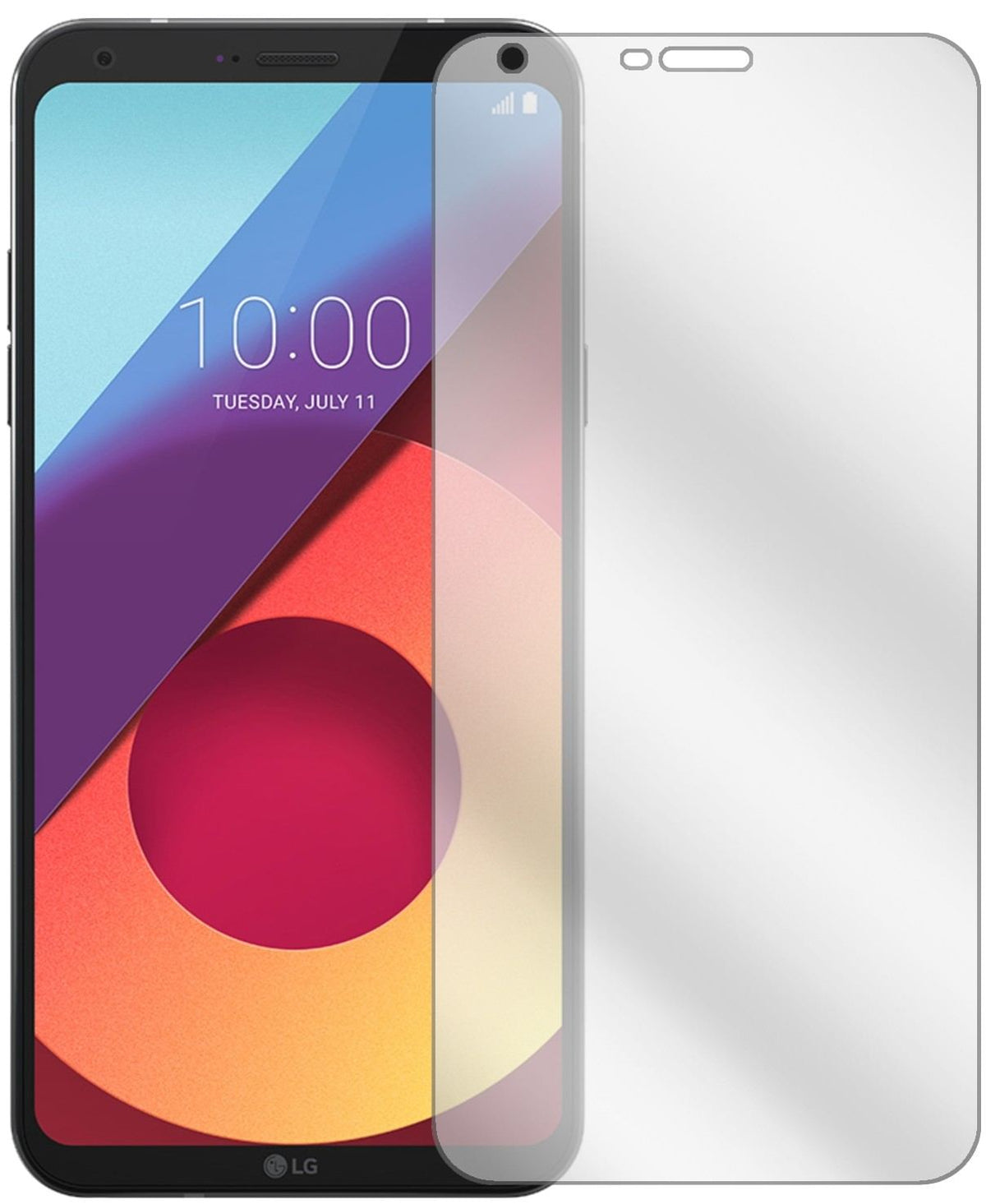 2x Schutzfolie klar für LG Q6 Display-Schutzfolie (2)