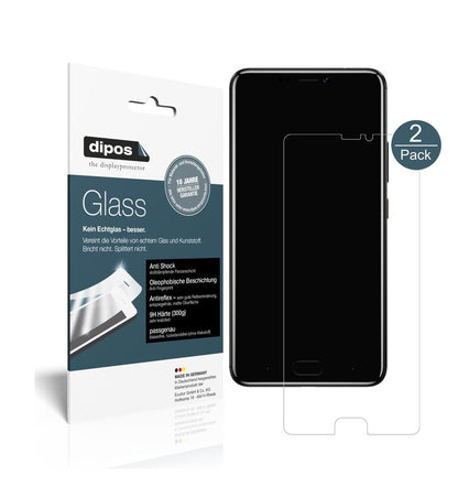2x 9H Schutzfolie matt für Gionee A1 lite Panzerfo (1)