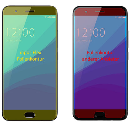 3x 3D Full Cover Schutzfolie für Umidigi C2 (2)