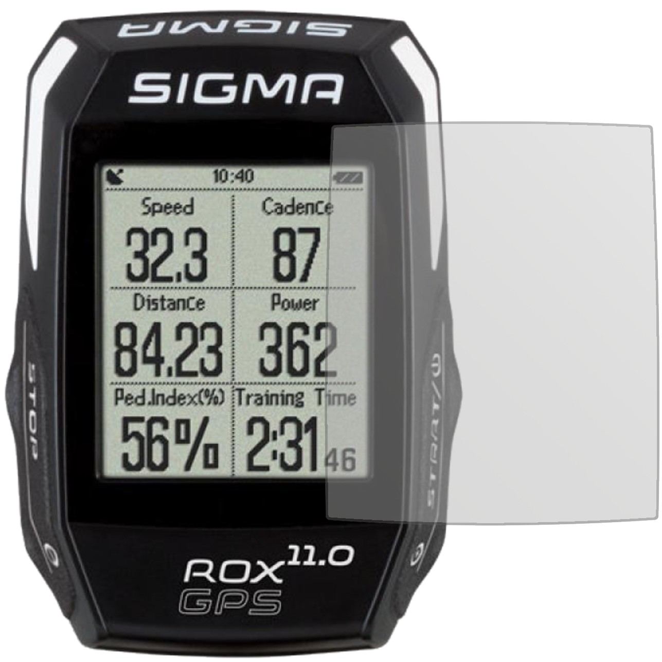 3x Schutzfolie matt für Sigma Rox GPS 11.0 Display (2)