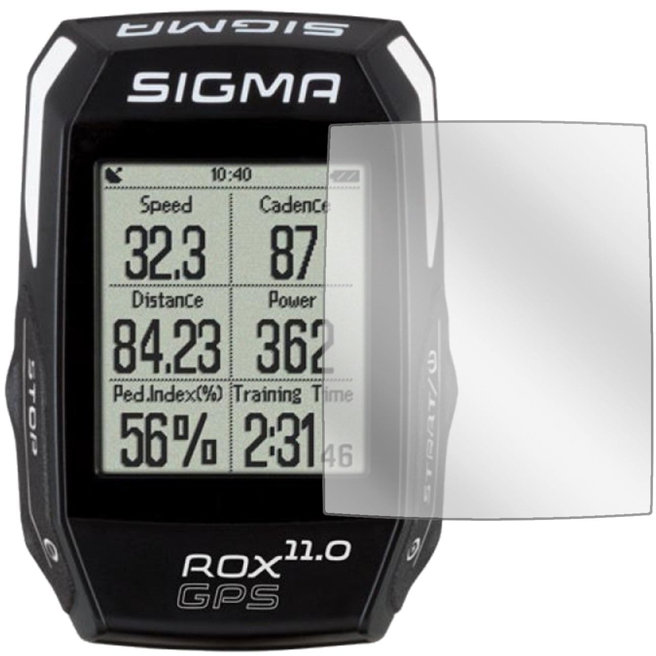 3x Schutzfolie klar für Sigma Rox GPS 11.0 Display (2)