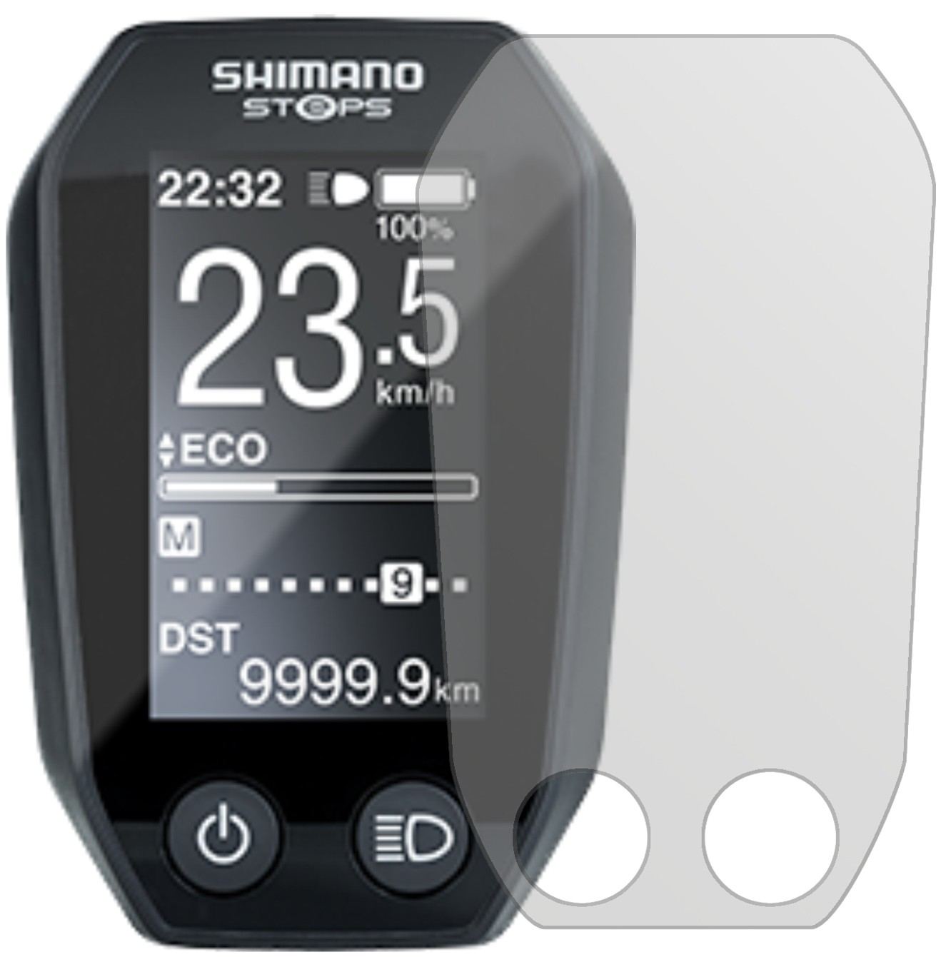 3x Schutzfolie matt für Shimano Steps LCD SC-E6010 (2)