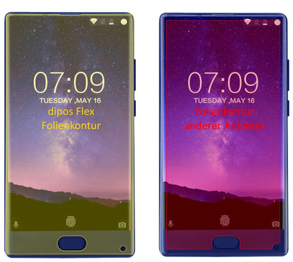 3x 3D Full Cover Schutzfolie für Doogee Mix (5,5 Z (2)