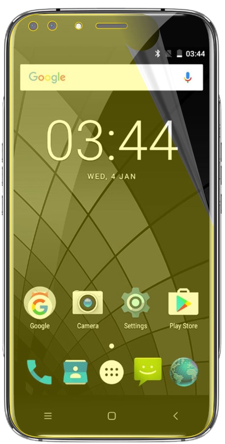 3x 3D Full Cover Schutzfolie für Oukitel U22 (5,5  (3)