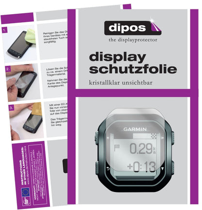 6x Schutzfolie klar für Garmin Edge 20 Display-Sch (1)