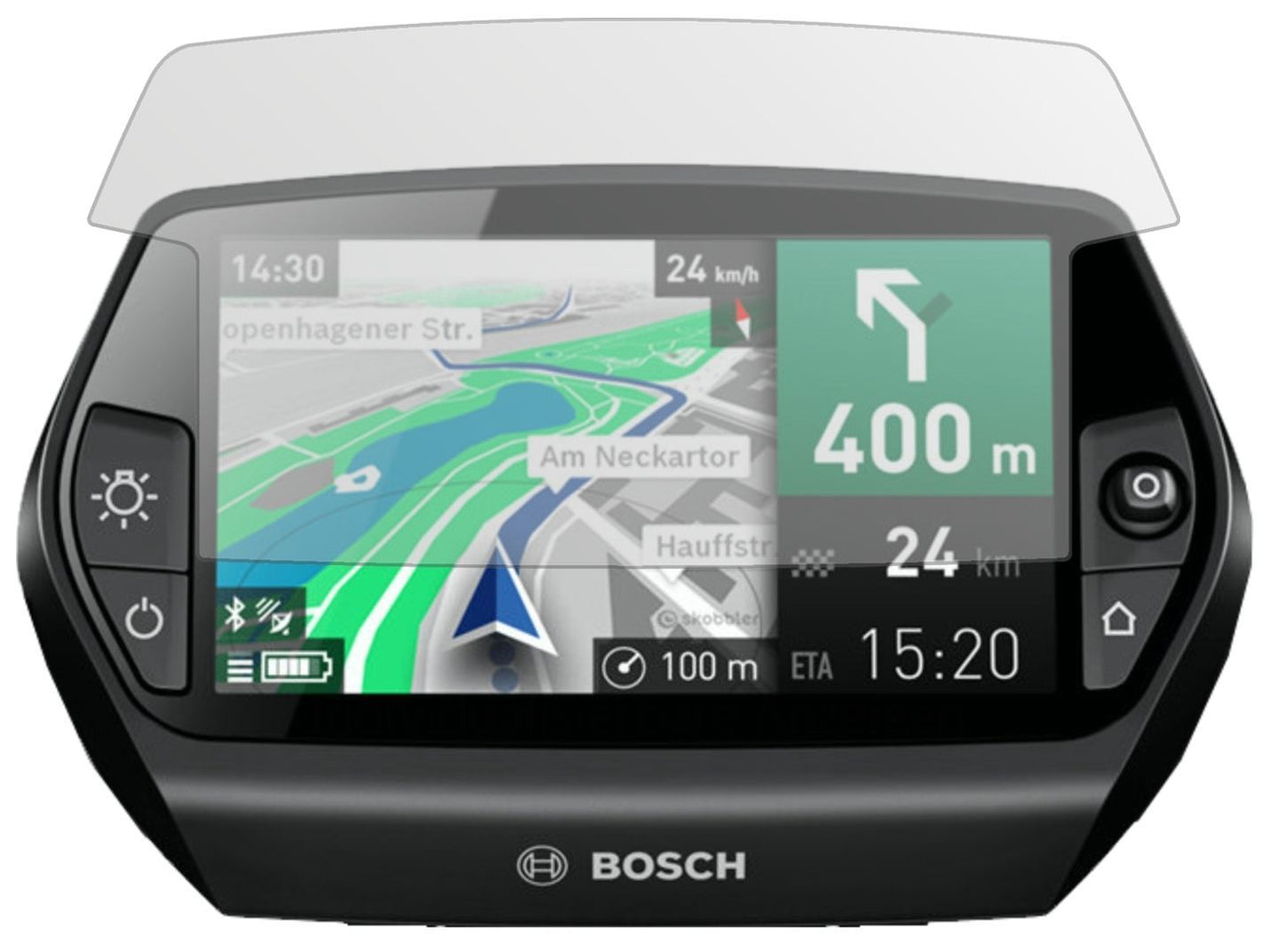 6x Schutzfolie matt für Bosch Nyon (E-Bike Display (2)