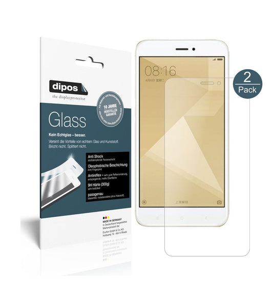 2x 9H Schutzfolie matt für Xiaomi Redmi 4X Panzerf (1)