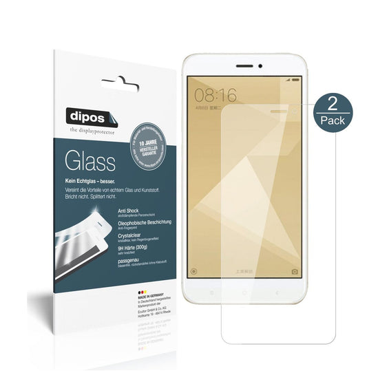 2x 9H Schutzfolie für Xiaomi Redmi 4X Panzerfolie (1)