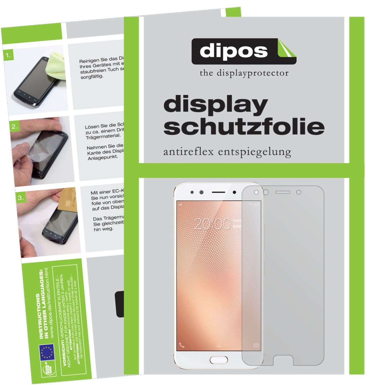 2x Schutzfolie matt für Vivo X9s Display-Schutzfol (1)