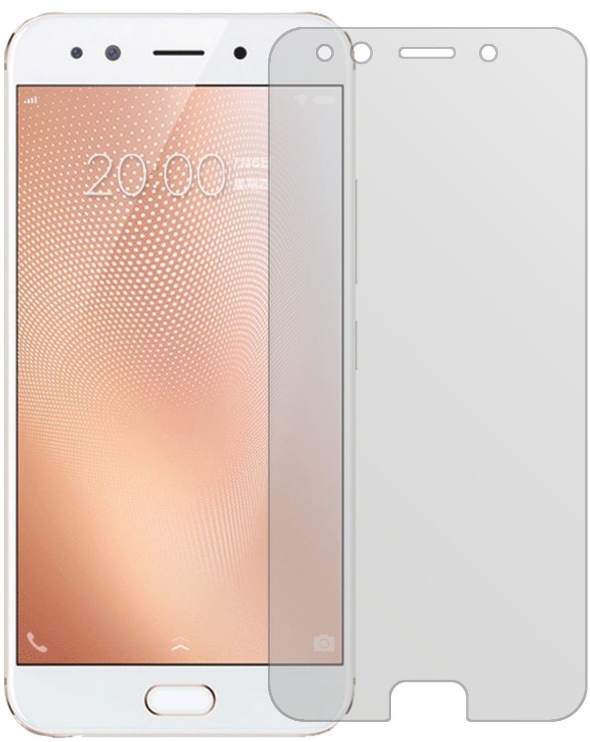 2x Schutzfolie matt für Vivo X9s Display-Schutzfol (2)
