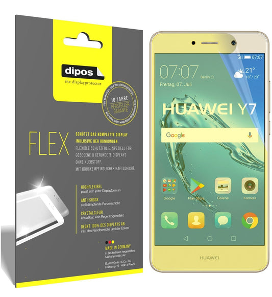 3x 3D Full Cover Schutzfolie für Huawei Y7 (2017) (1)