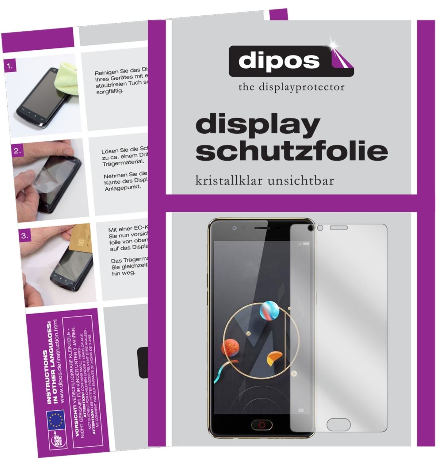 2x Schutzfolie klar für Archos Diamond Alpha Displ (1)