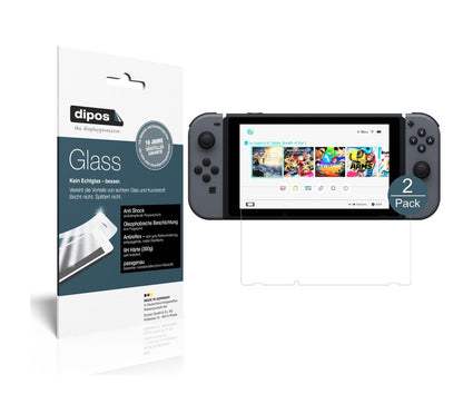 2x 9H Schutzfolie matt für Nintendo Switch Panzerf (2)