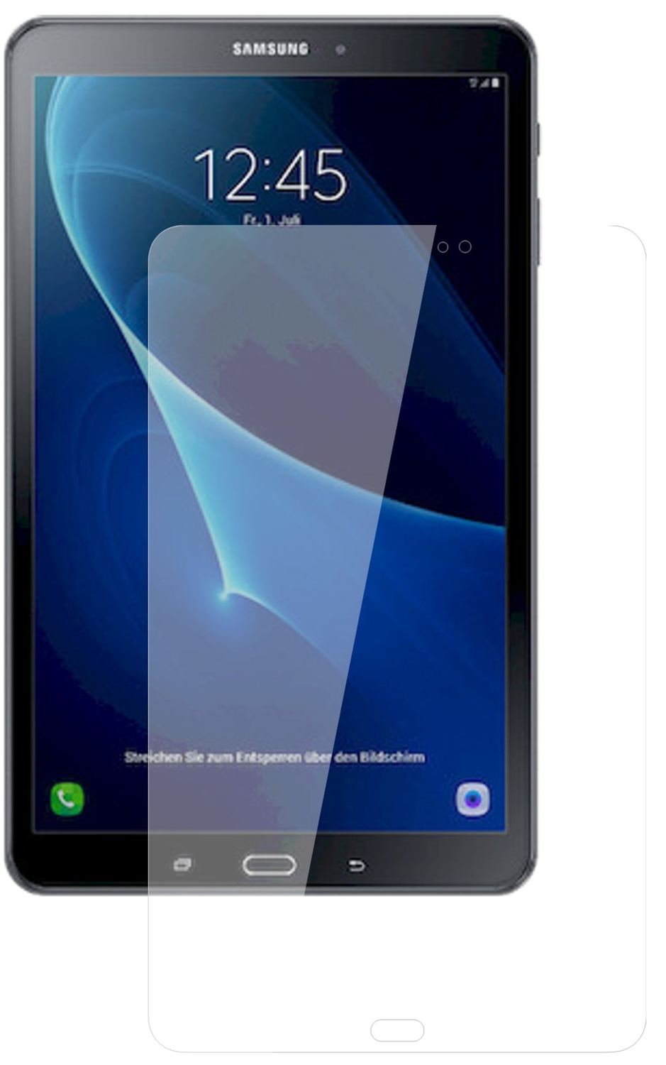 2x 9H Schutzfolie für Samsung Galaxy Tab A 10.1 (2 (1)