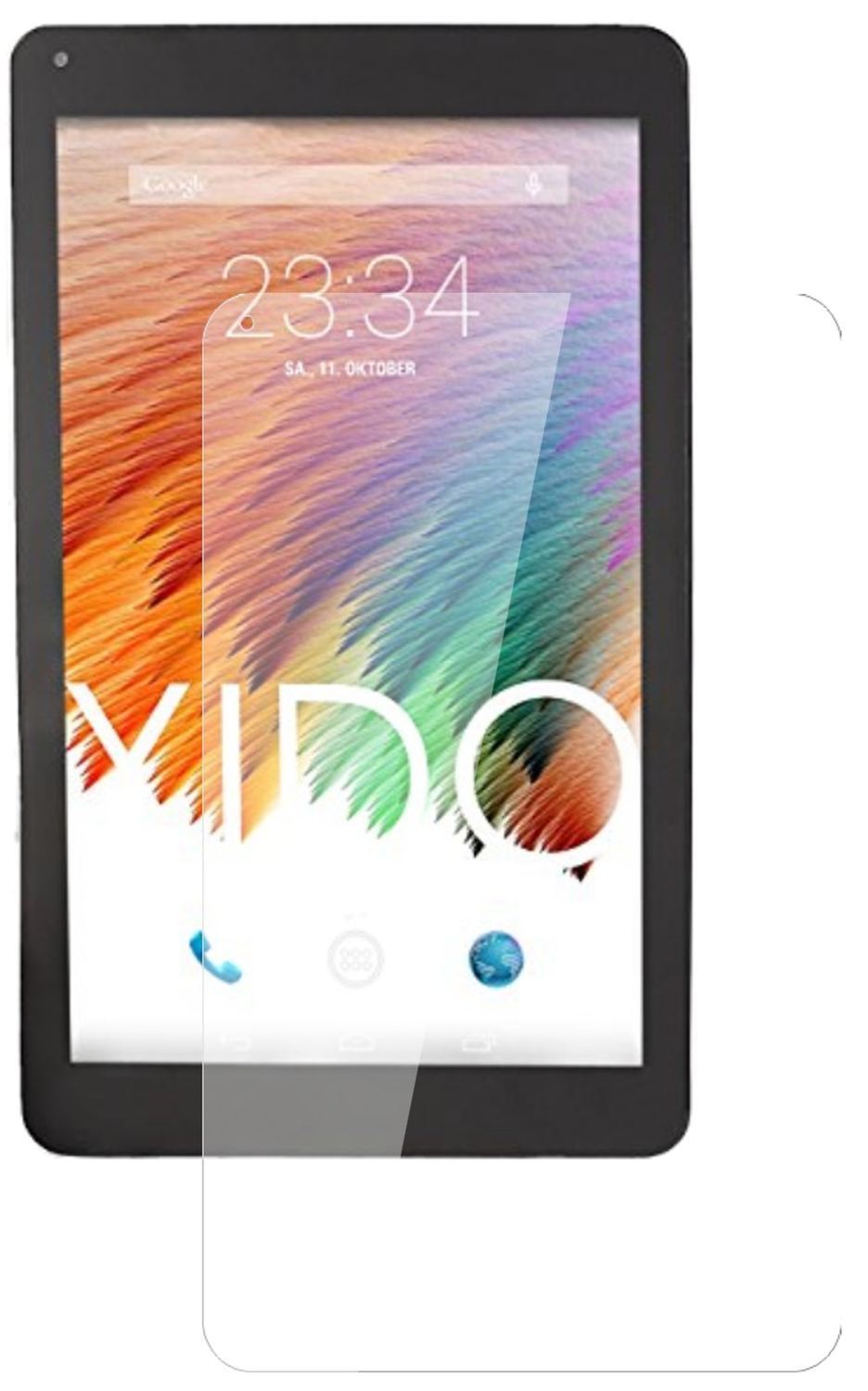 2x 9H Schutzfolie für XIDO Tablet X110 Panzerfolie (1)