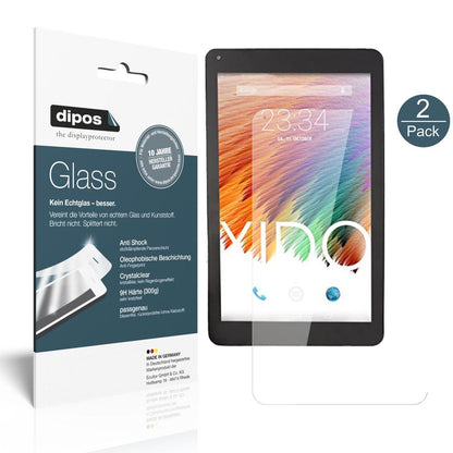 2x 9H Schutzfolie für XIDO Tablet X110 Panzerfolie (2)