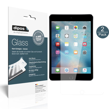 2x 9H Schutzfolie für Apple iPad Mini 4 Panzerfoli (2)