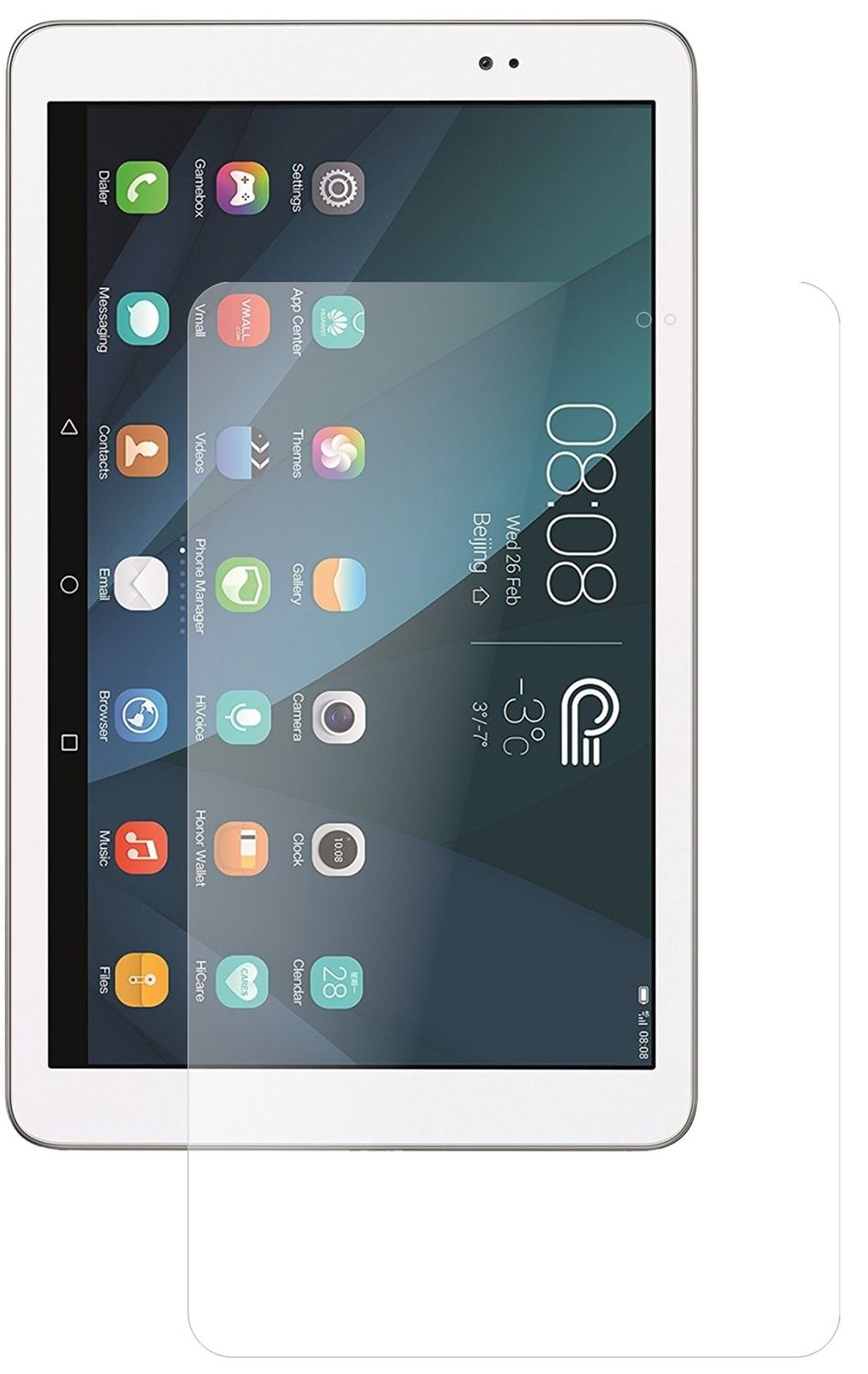 2x 9H Schutzfolie matt für Huawei MediaPad T1 10 Z (1)