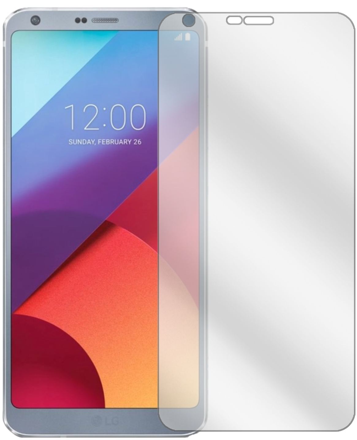 6x Schutzfolie klar für LG G6 Pro Display-Schutzfo (2)