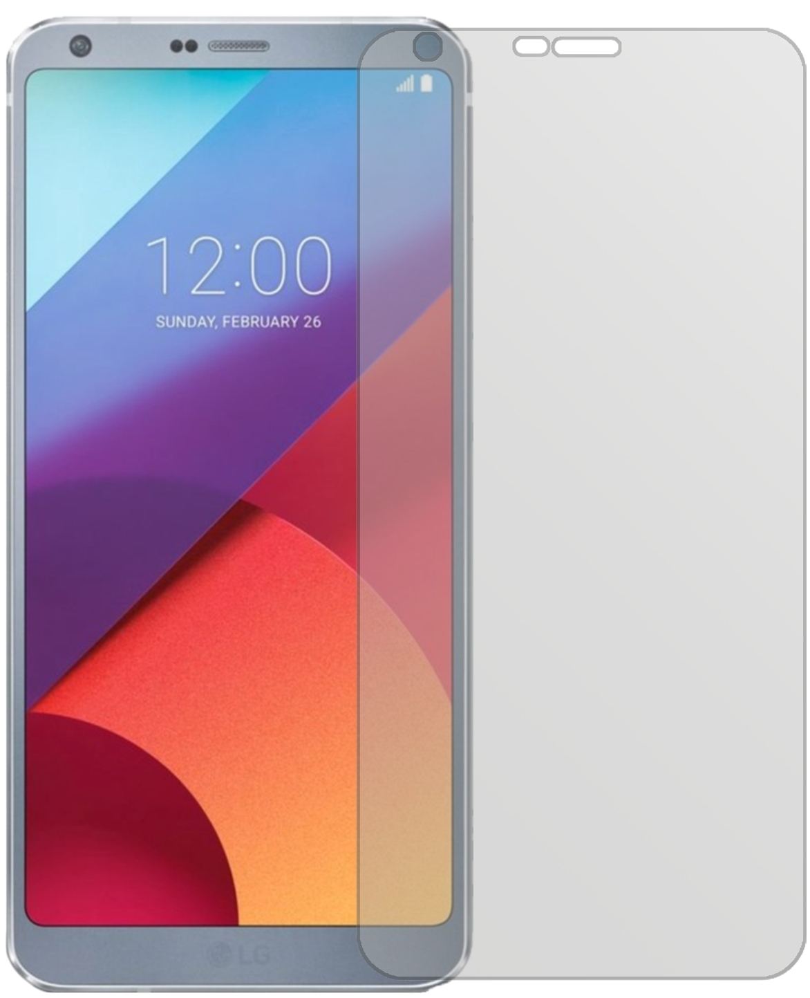 6x Schutzfolie matt für LG G6 Plus Display-Schutzf (2)