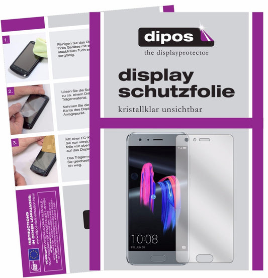 6x Schutzfolie klar für Huawei Honor 9 Display-Sch (1)