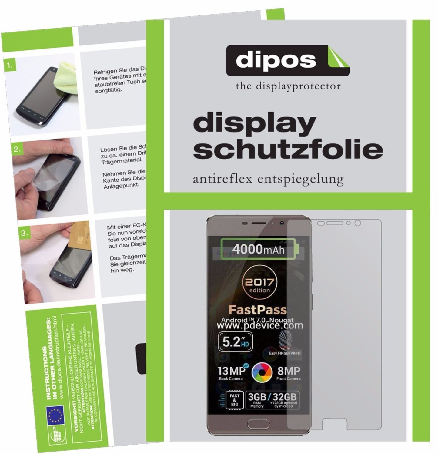 6x Schutzfolie matt für Allview P9 Energy Lite 201 (1)
