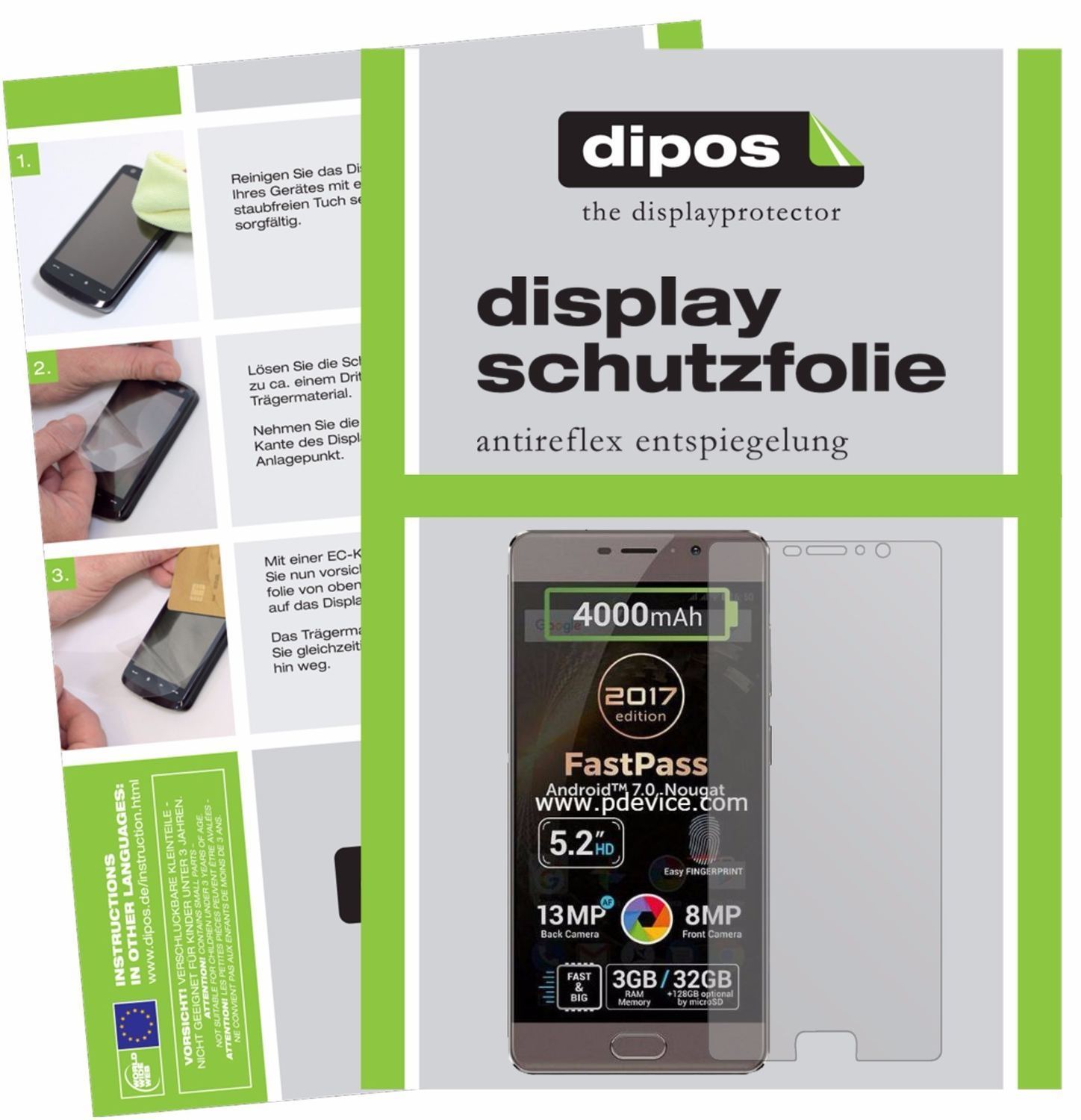 6x Schutzfolie matt für Allview P9 Energy Lite 201 (1)