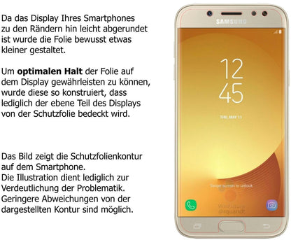 6x Schutzfolie klar für Samsung Galaxy J5 2017 Dis (5)