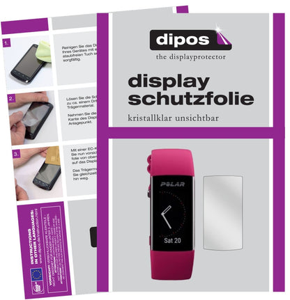 6x Schutzfolie klar für Polar A370 Display-Schutzf (1)