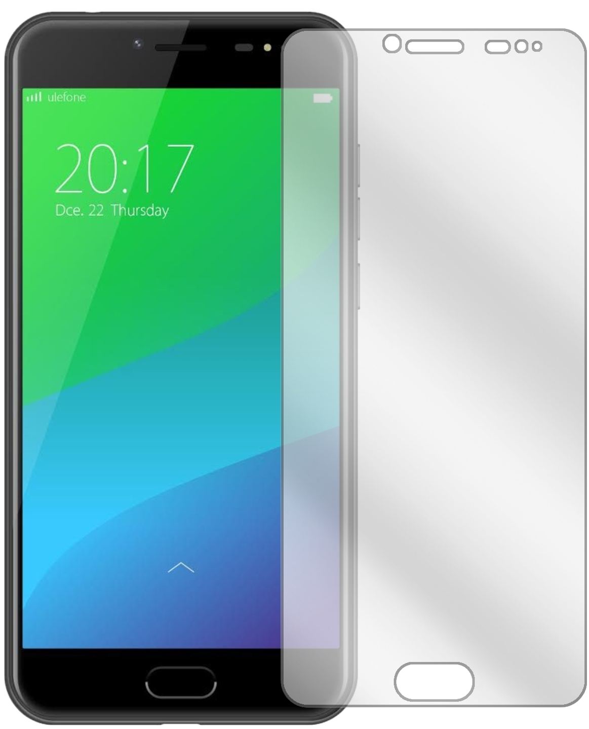6x Schutzfolie klar für Ulefone Gemini Pro Display (2)