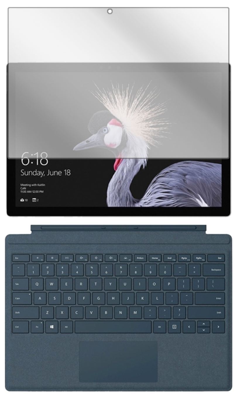 2x Schutzfolie klar für Microsoft Surface Pro (201 (2)