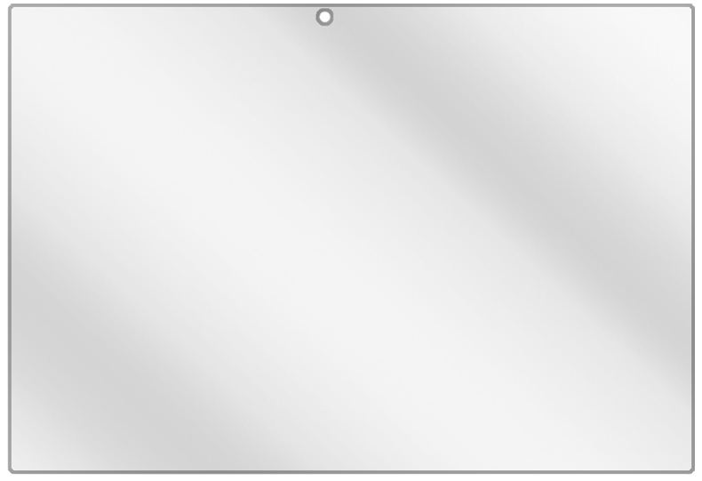 2x Schutzfolie klar für Microsoft Surface Pro (201 (3)