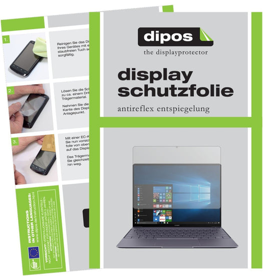 2x Schutzfolie matt für Huawei MateBook X Display- (1)