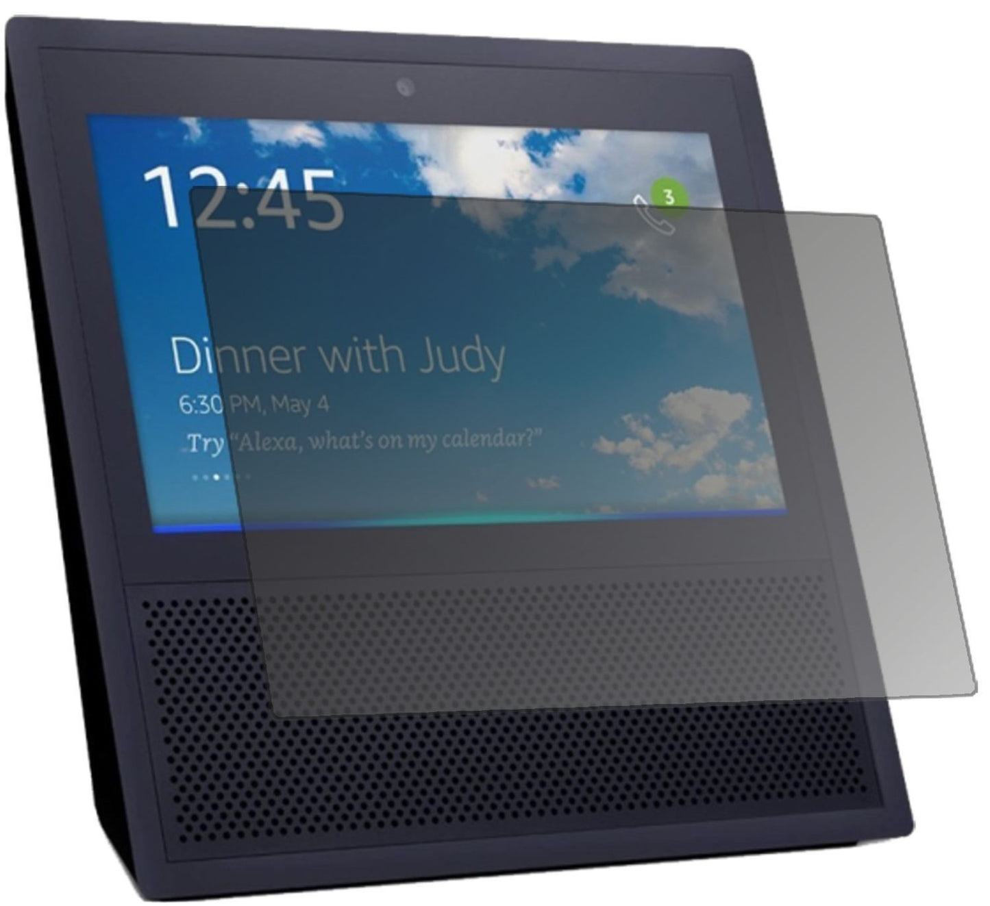 Blickschutzfolie für Amazon Echo Show matt Schutzf (1)