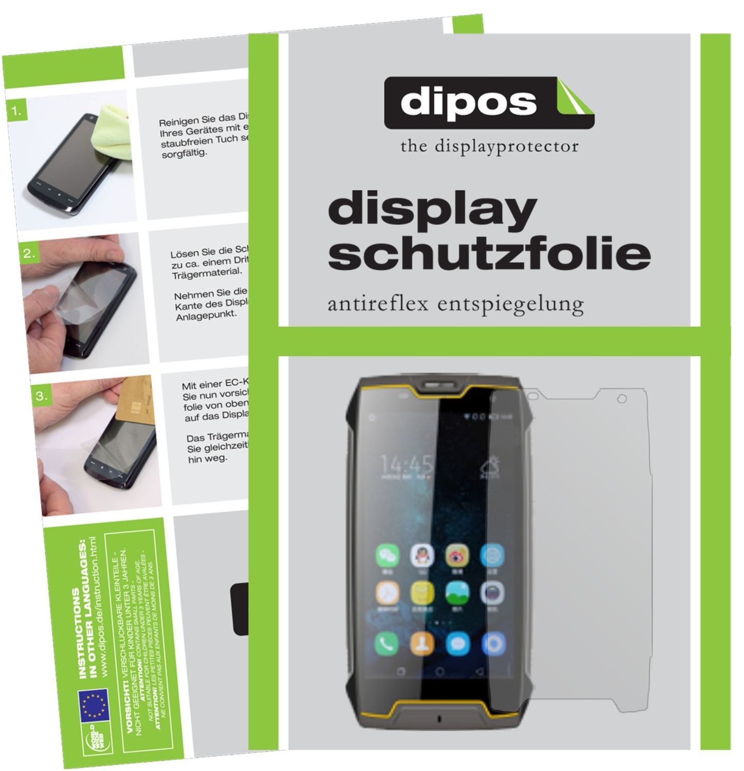 6x Schutzfolie matt für Hafury Safari Display-Schu (1)
