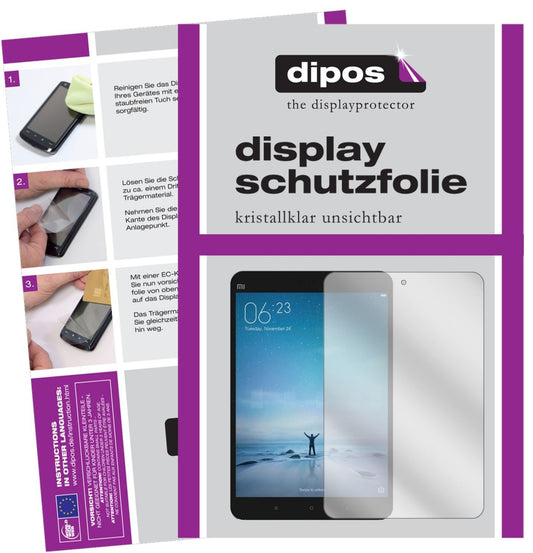 2x Schutzfolie klar für Xiaomi Mi Pad 3 Display-Sc (1)