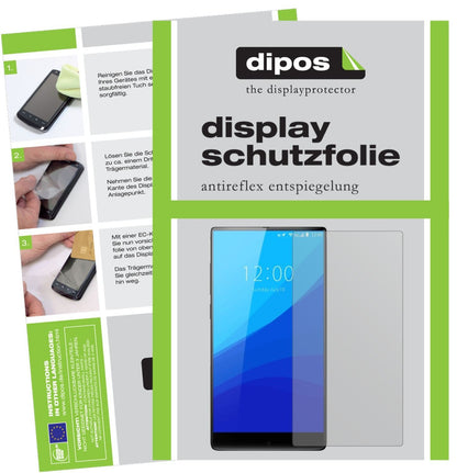 2x Schutzfolie matt für Umidigi Crystal Display-Sc (1)