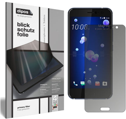 Blickschutzfolie für HTC U11 matt Schutzfolie Priv (1)
