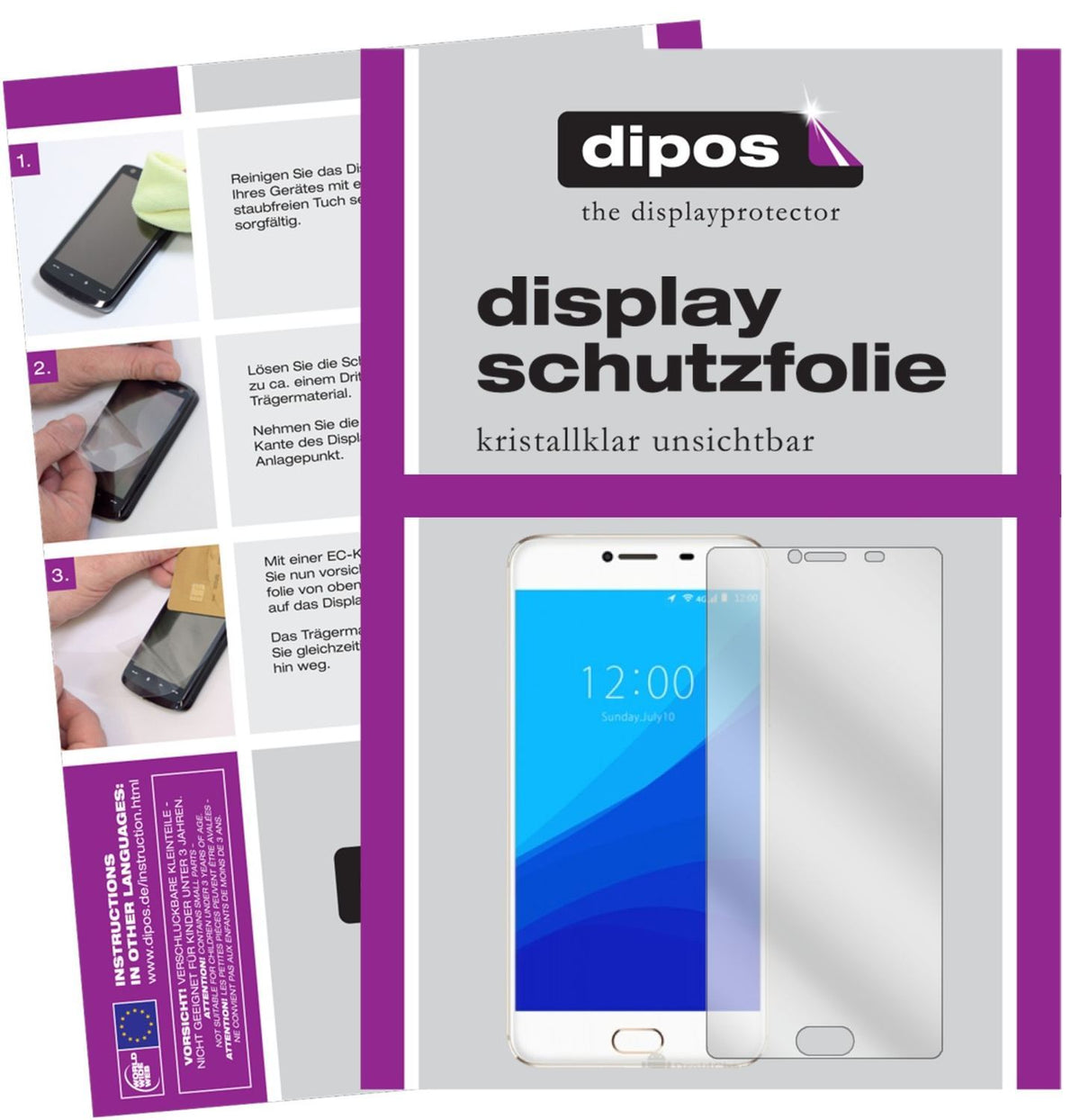 6x Schutzfolie klar für Umidigi G Display-Schutzfo (1)