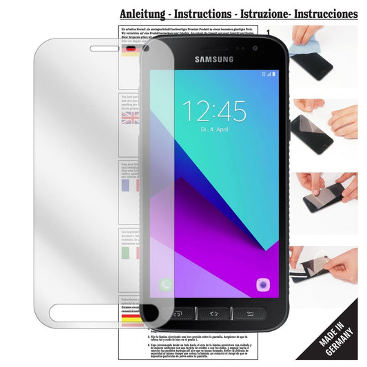 6x Schutzfolie klar für Samsung Galaxy Xcover 4 Di (1)