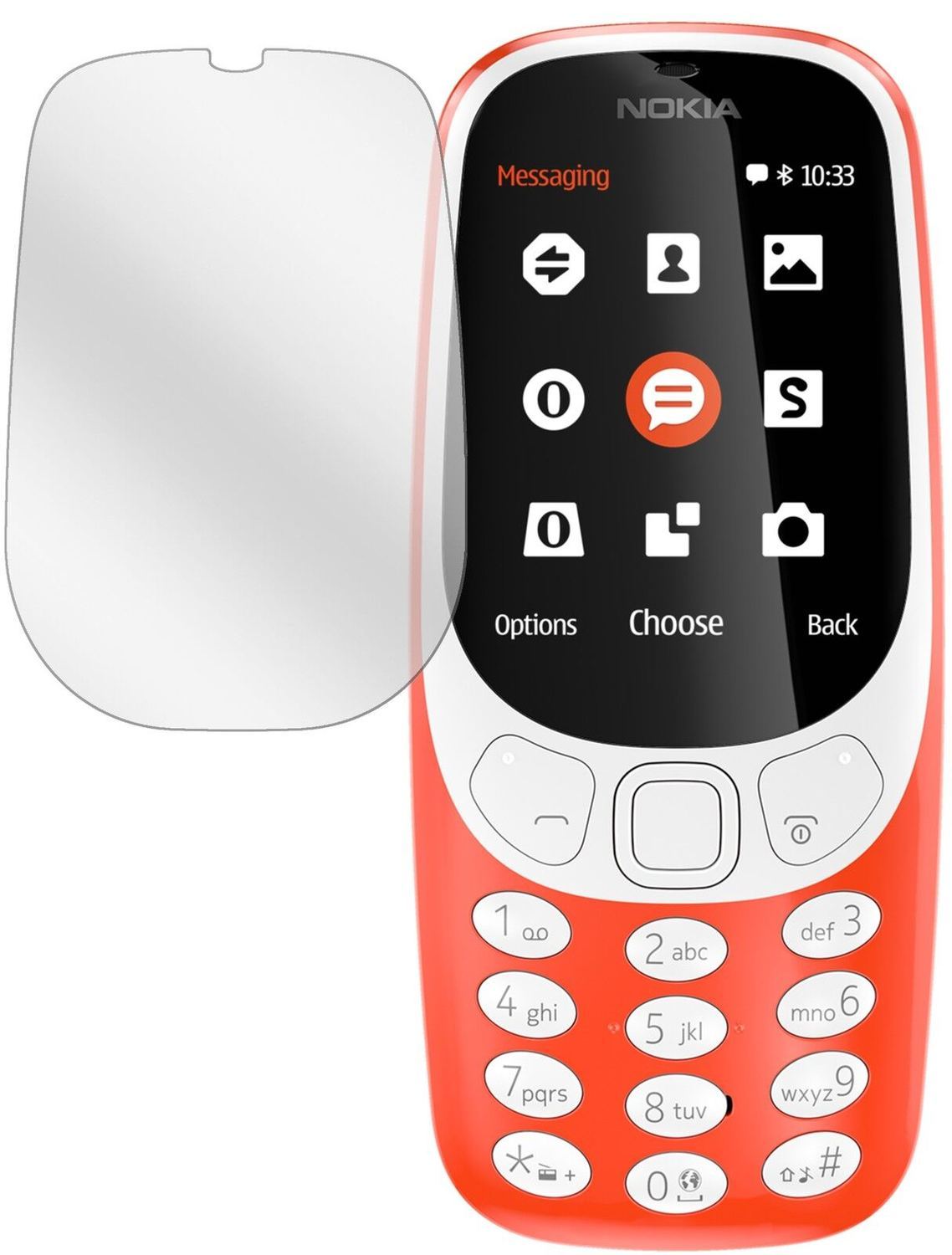 6x Schutzfolie klar für Nokia 3310 Display-Schutzf (2)