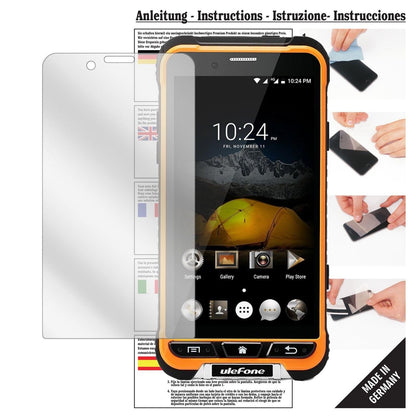 6x Schutzfolie klar für Ulefone Armor Display-Schu (1)