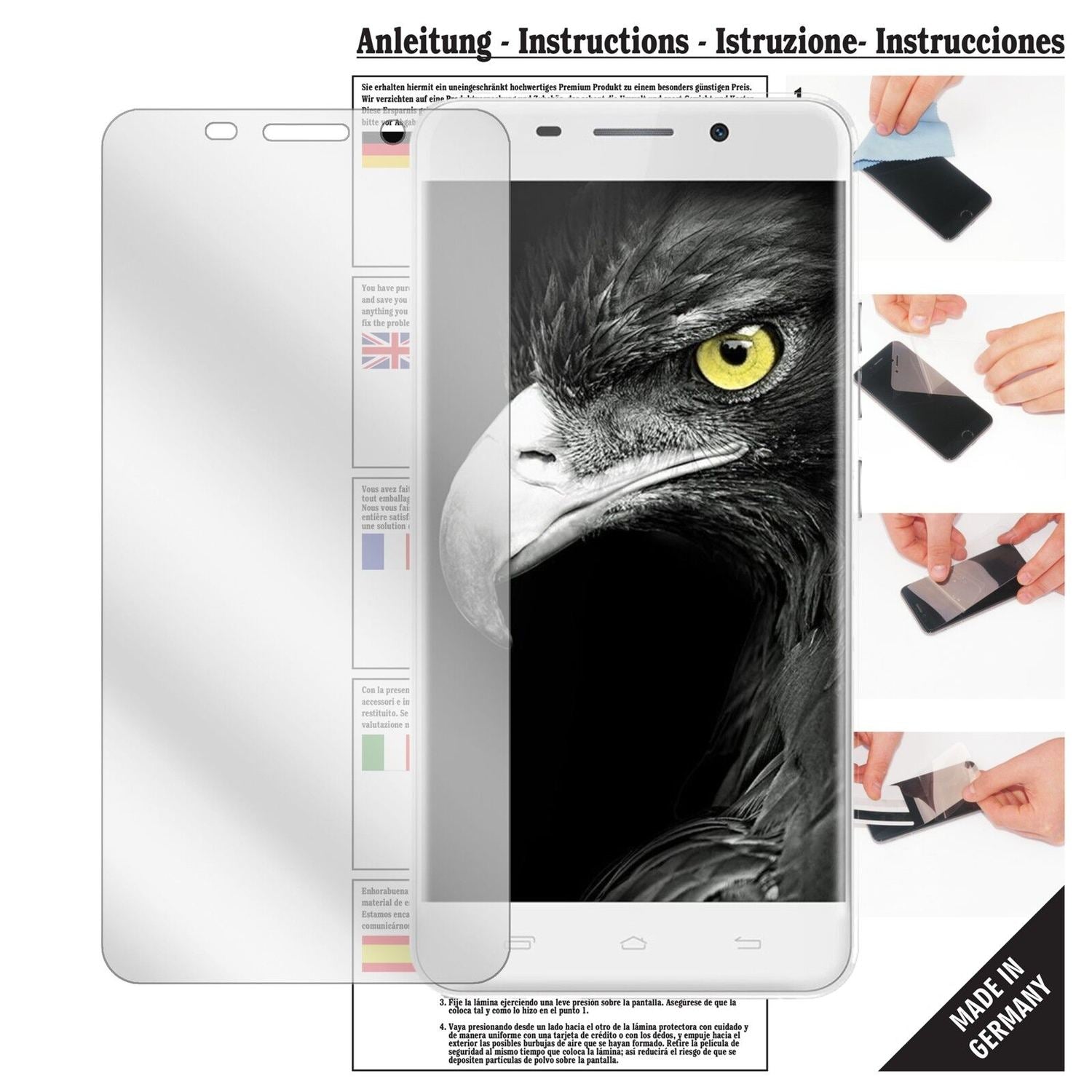 6x Schutzfolie klar für Ulefone Metall Display-Sch (1)